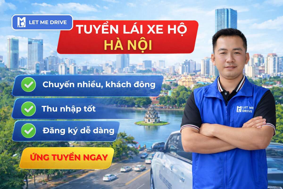 Thuê tài xế lái xe hộ LMD Let Me Drive Đăng Ký Tài Xế Lái Xe Hộ LMD Tại Hà Nội - Thu Nhập Hấp Dẫn